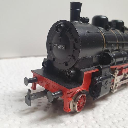 Stoomlocomotief met tender, BR 38 van Marklin digitaal in H0, Hobby en Vrije tijd, Modeltreinen | H0, Zo goed als nieuw, Locomotief