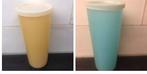 Tupperware beker drinkbeker retro vintage zalm 400 ml G hoog, Huis en Inrichting, Keuken | Tupperware, Oranje, Beker of Kan, Gebruikt