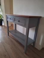 Grijs kastje met 2 lades, Huis en Inrichting, Ophalen, 50 tot 100 cm, Zo goed als nieuw, 25 tot 50 cm