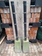 2 palen met betonpoer, Ophalen, Gebruikt, Minder dan 10 meter