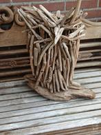 Houten uil, Ophalen of Verzenden, Gebruikt, Vogel, Beeldje of Figuurtje