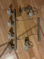 Set van 3 lampen, Huis en Inrichting, Ophalen, Zo goed als nieuw, Glas, 50 tot 75 cm