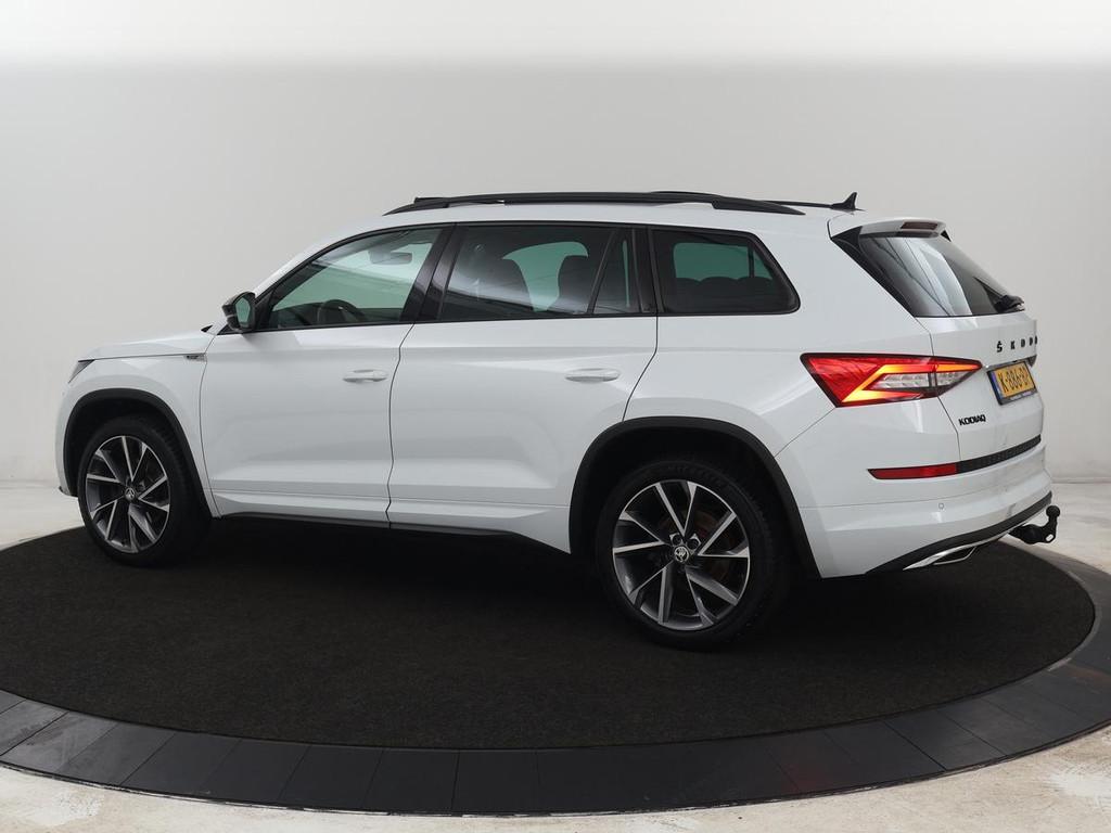 Skoda Kodiaq 1.5 TSI Sportline 7 Persoons | Panoramadak | St, Auto's, 4 cilinders, 150 pk, Wit, Origineel Nederlands
