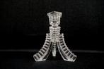 kandelaar - Art Deco persglas, Ophalen, Glas
