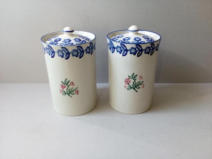 Vintage Laura Ashley Martha.Voorraad/koekjespotten.Pr.p/stuk, Antiek en Kunst, Curiosa en Brocante, Ophalen of Verzenden
