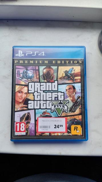 Grand Theft Auto V Premium Edition - PS4 beschikbaar voor biedingen