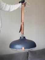 Industriële lamp met riem (Loods 5 - VM-Design) Mat grijs, 50 tot 75 cm, Ophalen of Verzenden, Zo goed als nieuw, Metaal