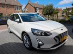 Ford Focus 1.0 Ecoboost 100pk 2019 Wit, Auto's, Stof, Zwart, 1283 kg, 100 pk