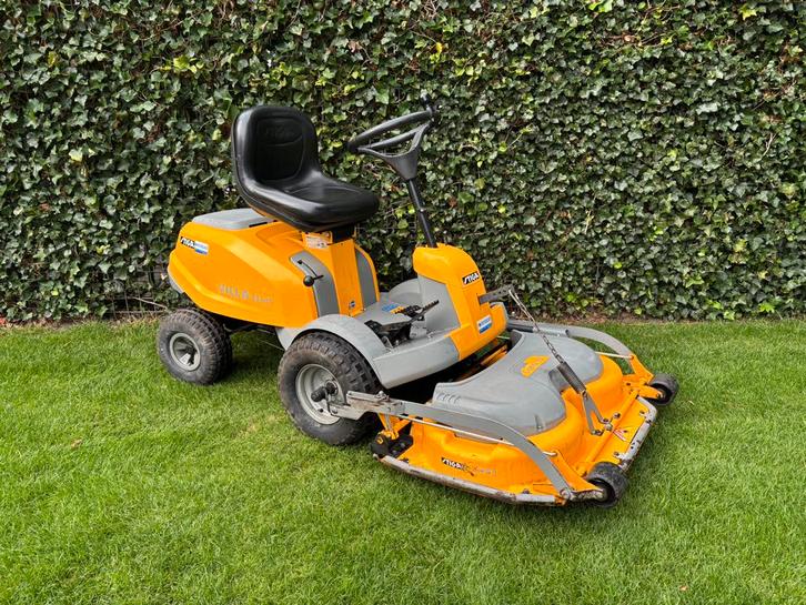Stiga villa 14 hst, Tuin en Terras, Zitmaaiers, Gebruikt, 90 tot 120 cm, Elektrische starter, Mulchfunctie, Ophalen
