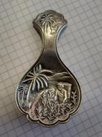 Nieuwpoort verzilverd theeschep lepel duim Theeplantage, Gebruikt, Verzilverd, Ophalen of Verzenden, Metaal