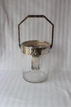 Antiek WMF Jugendstil glazen pot 1903-1910, Ophalen of Verzenden