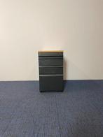 2 x Ladekast / Standcontainer Ahrend, zwart, beuken blad, Huis en Inrichting, Kasten | Ladekasten, Ophalen, Gebruikt, 50 tot 100 cm