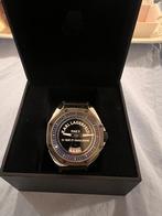 Karl Lagerfeld Horloge Heren Zwart - Collectors item, Overige merken, Leer, Staal, Polshorloge