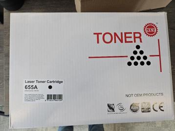 CF450A 123inkt huismerk vervangt HP 655A (CF450A) toner zwar beschikbaar voor biedingen