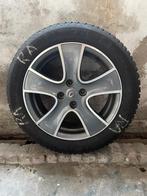 Renault Clio winterbanden + lichtmetalen velgen 195/55/16, Ophalen, Gebruikt, 16 inch, Banden en Velgen