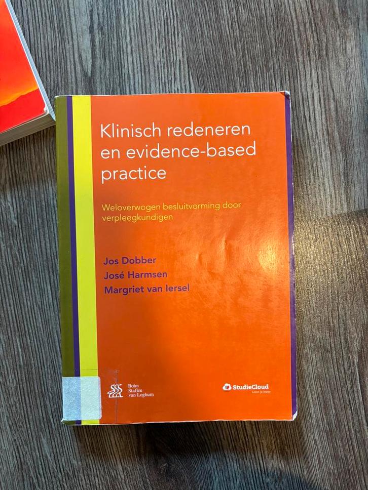 José Harmsen - Klinisch redeneren en evidence-based practice, Boeken, Wetenschap, Zo goed als nieuw, Ophalen of Verzenden