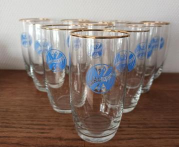 Vintage 10 Phoenixbier bierglazen beschikbaar voor biedingen