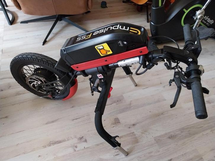 Empulse F55 elektrische aankoppelbike, Diversen, Rolstoelen, Zo goed als nieuw, Elektrische rolstoel, Ophalen