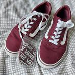 Nieuwe Vans 38,5 burgundy met extra veters, Nieuw, Ophalen of Verzenden, Vans, Sneakers of Gympen