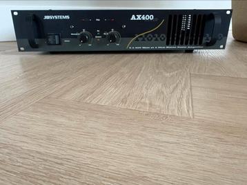 JB Systems AX400 Eindversterker – 2x200W RMS – Nette staat beschikbaar voor biedingen