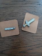 2x metal Minecraft pin badges, Spelcomputers en Games, Games | Pc, 1 speler, Ophalen of Verzenden, Nieuw, Vanaf 7 jaar