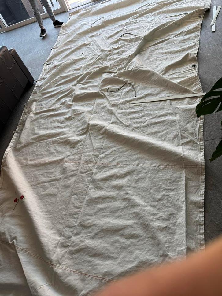 Gebruikt Grootzeil - 10.19m Voorlijk, Watersport en Boten, Zeilen en Zeiltoebehoren, Gebruikt, Grootzeil, 15 tot 30 m², 6 meter of meer