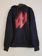 Trui / hoodie voor heren -- maat S -- Angelo Litrico, Angelo Litrico, Zwart, Ophalen of Verzenden, Gedragen