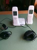 Gigaset AS 405 A, Ophalen of Verzenden, Gebruikt, 2 handsets