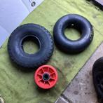 Steekwagenbanden wielen, Doe-het-zelf en Verbouw, 60 tot 80 liter, Ophalen of Verzenden, Gebruikt, Steekwagen