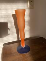 Design vaas wavy Boda Nova Swedish Modernist Glass Vase, Huis en Inrichting, Ophalen of Verzenden, Overige kleuren