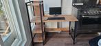 Moderne Bureau met opbergruimte, Huis en Inrichting, Bureaus, Ophalen, Gebruikt