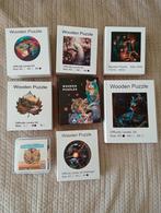 Houten Puzzels - 8 stuks compleet!, Ophalen of Verzenden, Minder dan 500 stukjes, Zo goed als nieuw, Legpuzzel