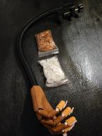 Oefenhand met tafelklem en nagels, Ophalen