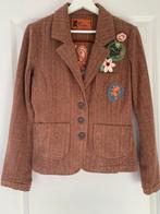 Bruin Chipie jasje met details - Maat XS, Maat 38/40 (M), Bruin, Ophalen of Verzenden, Zo goed als nieuw