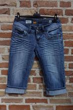 korte skinny stetchjeans - Monday Jeans Supreme als S-M, Monday, Blauw, Ophalen of Verzenden, Zo goed als nieuw