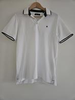 Poloshirt Jack&Jones wit met zwarte accenten maat S nieuwst., Wit, Ophalen of Verzenden, Zo goed als nieuw, Jack & Jones