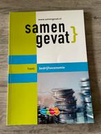 Samengevat - havo Bedrijfseconomie, Economie, Ophalen of Verzenden, A. Maurer, Zo goed als nieuw