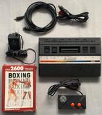 Atari 2600 Jr. met controller & kabels + Boxing game, Spelcomputers en Games, Spelcomputers | Atari, Atari 2600, Met 1 controller