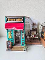 Simon’s Coffee – miniatuur koffiewinkel, Ophalen of Verzenden, Zo goed als nieuw, Materiaal