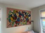 Janet timmerije schilderij 200x120 cm, Antiek en Kunst, Ophalen of Verzenden