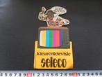 sticker goed bekeken kleurentelevisie SELECO zanussi elettro, Verzamelen, Ophalen, Zo goed als nieuw, Bedrijf of Vereniging
