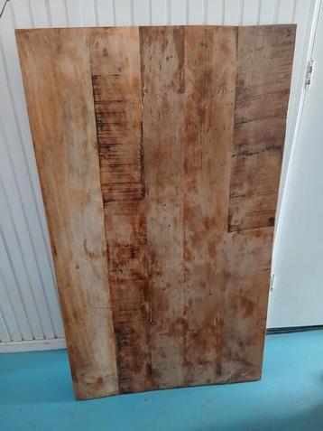 Mangohouten tafelblad 120x70 beschikbaar voor biedingen