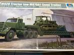 1/35 M920 Tractor met M870A1 Semi Trailer Trumpeter, Hobby en Vrije tijd, Modelbouw | Auto's en Voertuigen, Overige merken, 1:32 tot 1:50