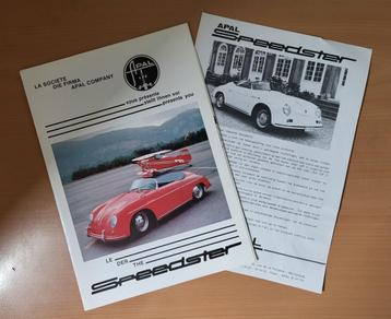 Folder verzameling : Apal Porsche Speedster  beschikbaar voor biedingen