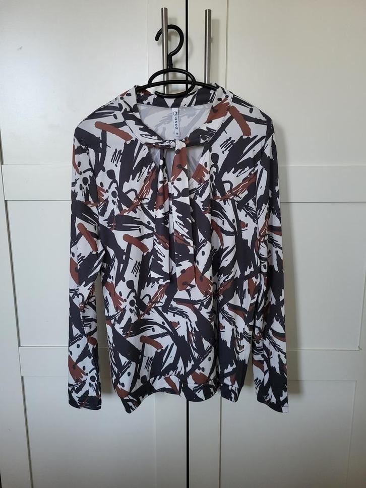 Zoso top Sanna gladde stof maat M zgan, Kleding | Dames, Tops, Zo goed als nieuw, Maat 38/40 (M), Overige kleuren, Lange mouw