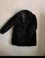 Zwarte bontjas - Maat S - Nieuw!, Ophalen of Verzenden, Nieuw, Maat 36 (S), Zwart