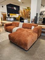 Loungebank Terracotta - Showmodel Aanbieding, Huis en Inrichting, 250 tot 300 cm, Hoekbank, Nieuw, Ophalen of Verzenden