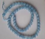 Streng 6 mm natuursteen kralen blauw edelsteen, Ophalen of Verzenden, Nieuw, Kraal