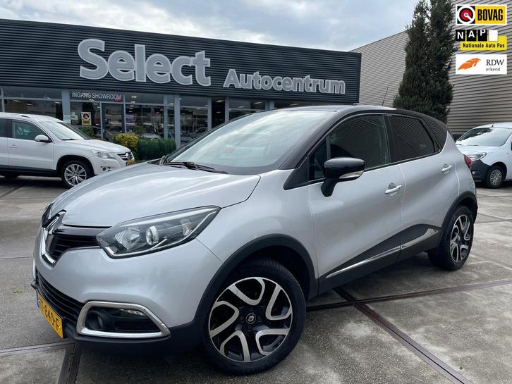 Renault Captur 0.9 TCe Dynamique | Zwart Dak | Navi | Climat, Auto's, Renault, Bedrijf, Te koop, Captur, ABS, Airbags, Airconditioning