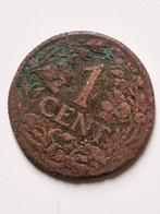 1 cent Nederland 1942 brons, Postzegels en Munten, Munten | Nederland, Ophalen of Verzenden, Koningin Wilhelmina, 1 cent, Losse munt